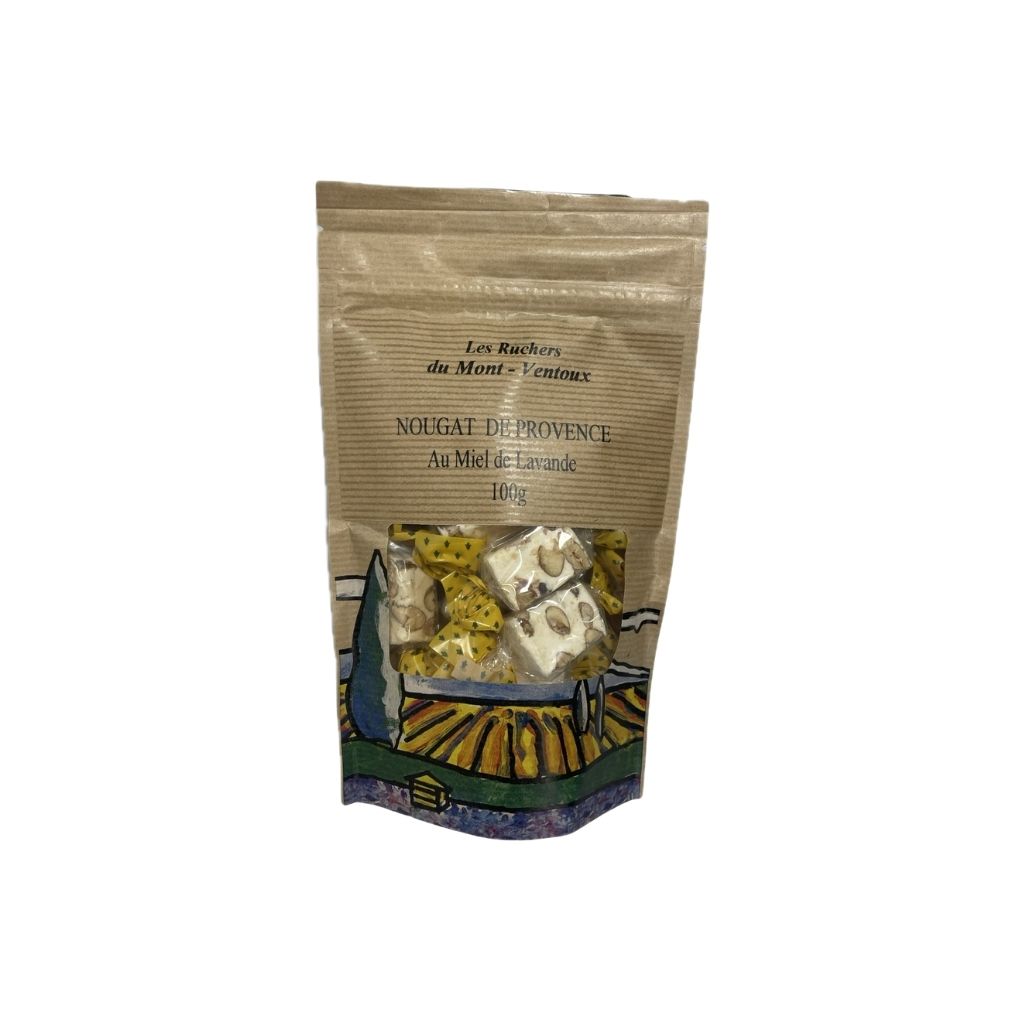 Nougat de Provence (bonbons) au miel de lavande